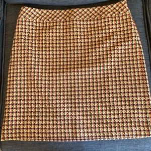 Perfect Fall Colors Fully Lined Loft Skirt Sz. 8P